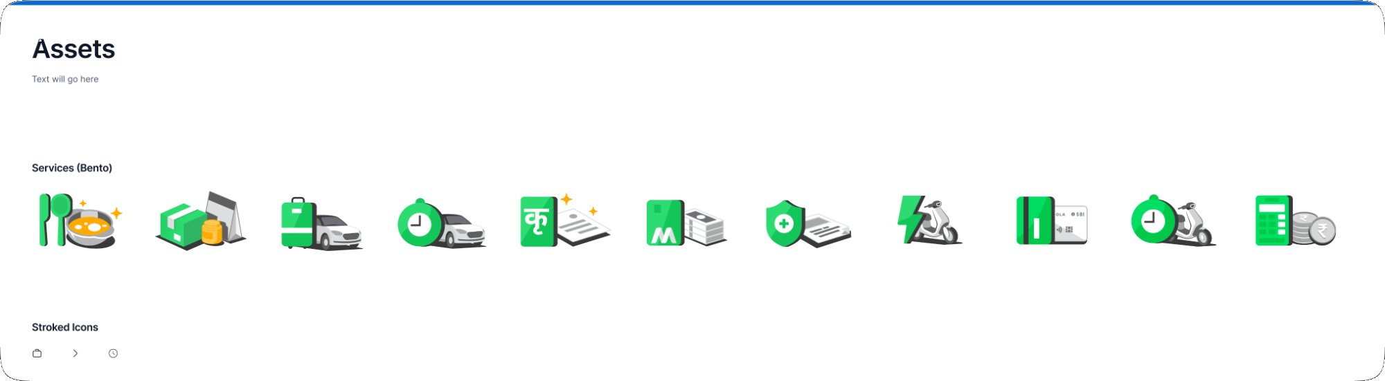 Bento service icons